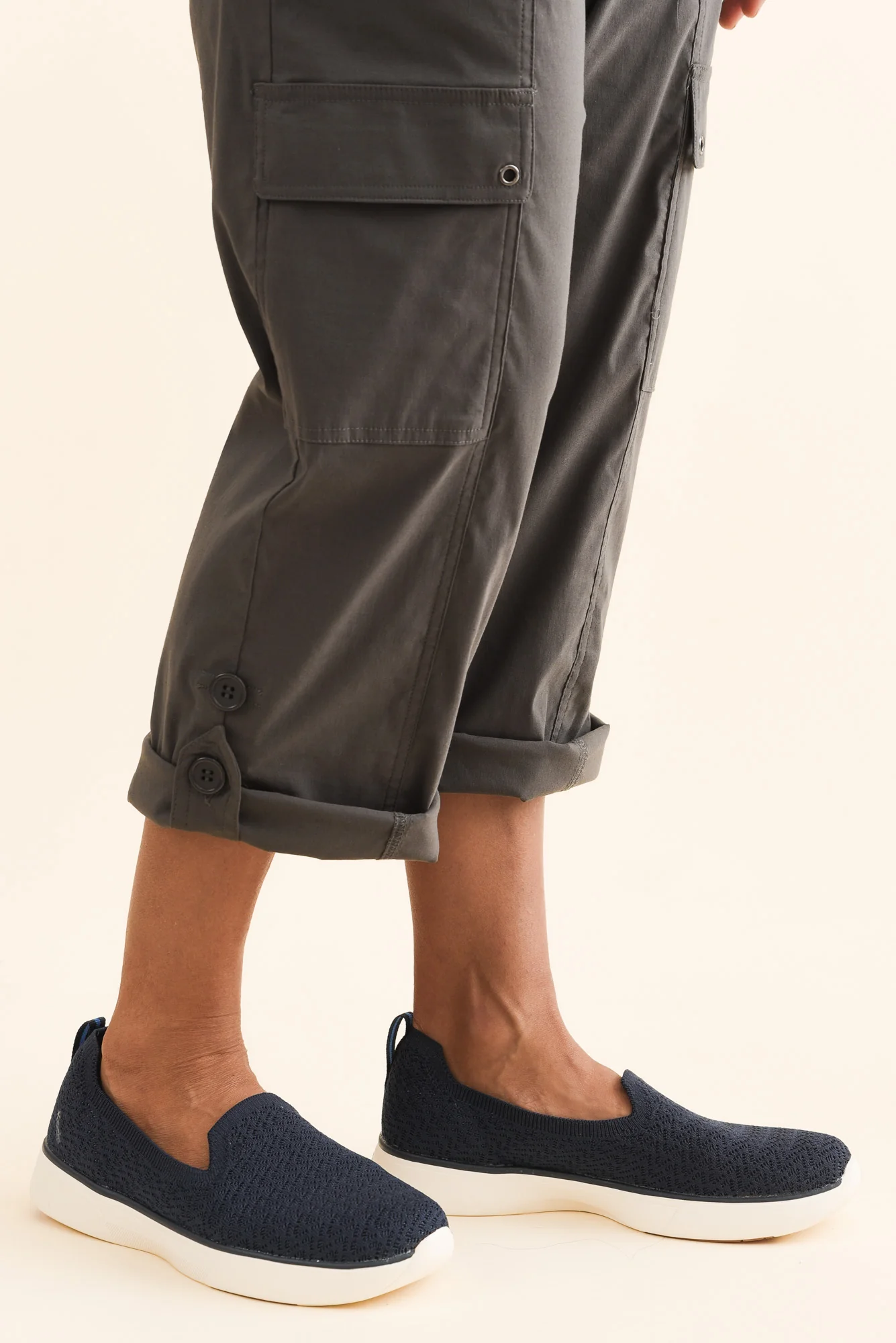 Air-Lite Charcoal Stretch Cargo Pants - Image 6