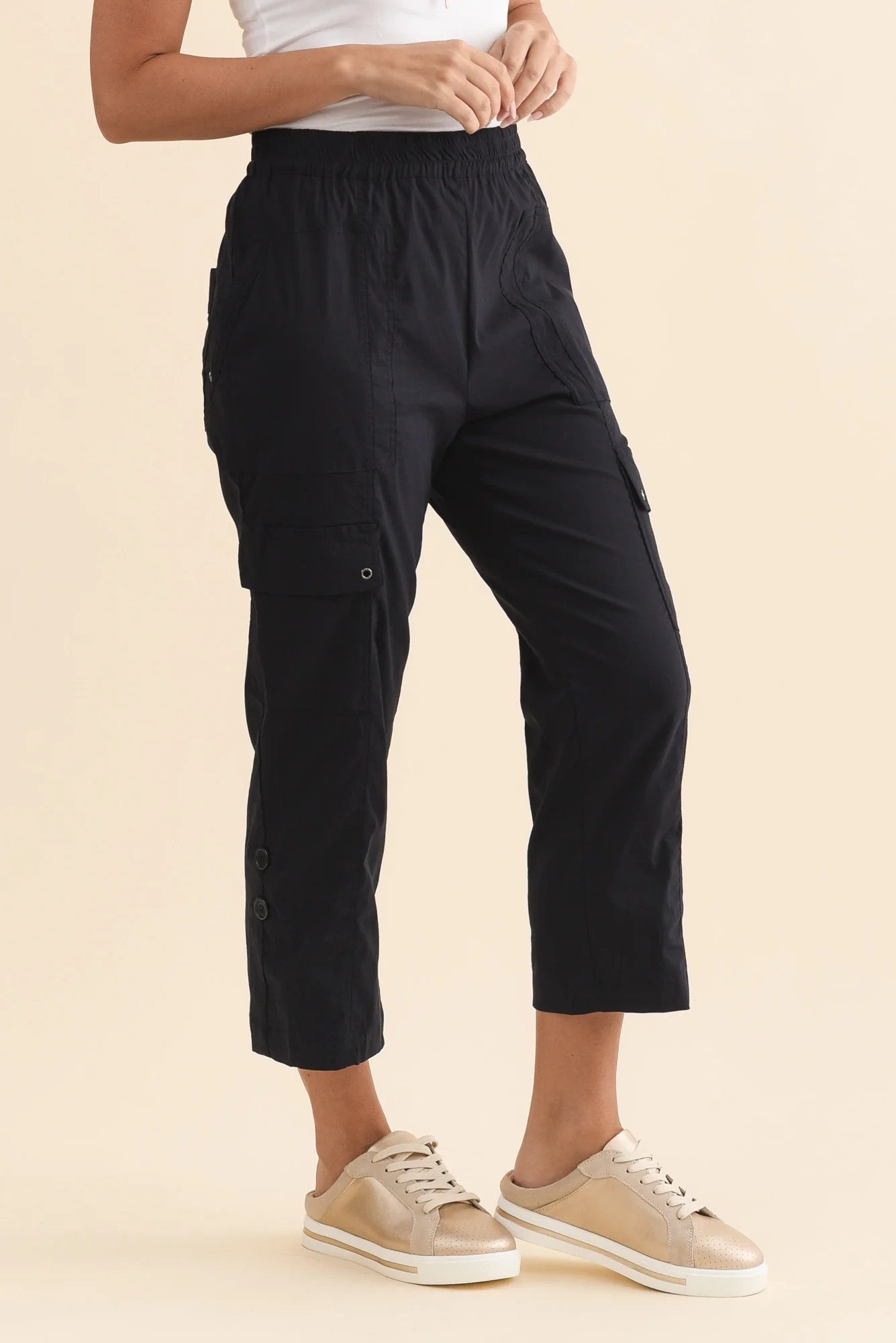 Air-Lite Navy Stretch Cargo Pants - Image 3