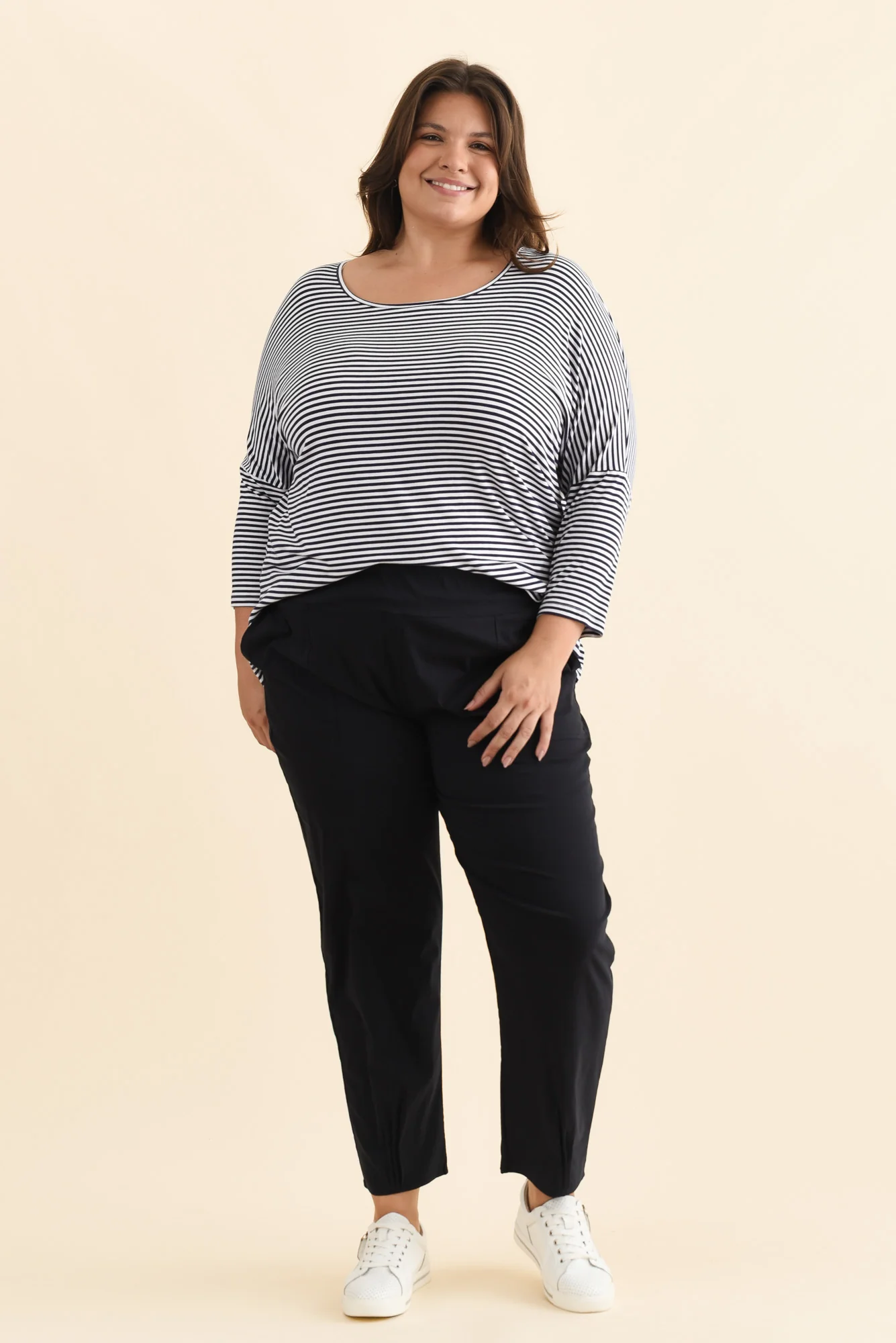 Air-Lite Navy Stretch Pocket Pants - Image 8