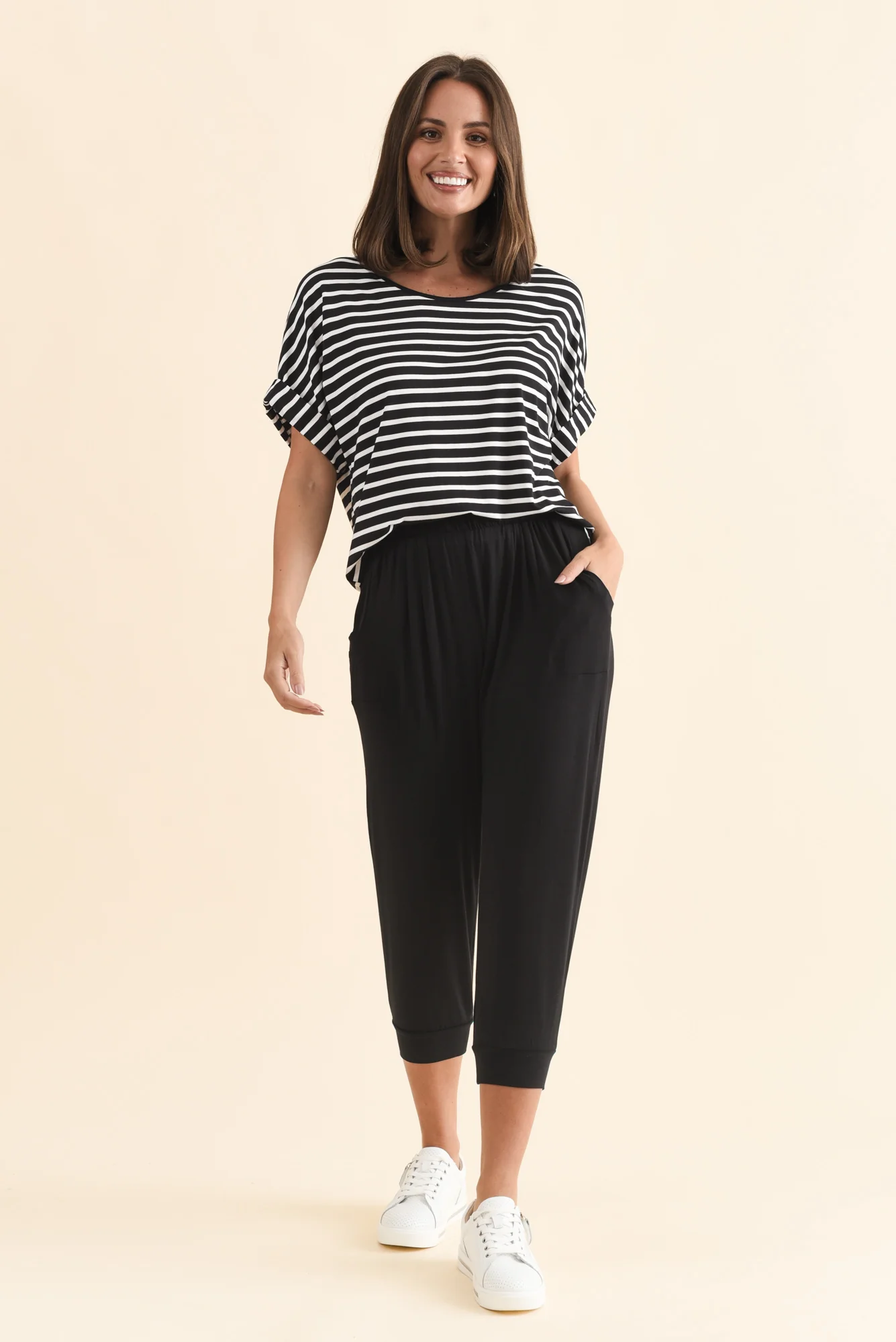 Black Tokyo Slouch Pants - Image 2