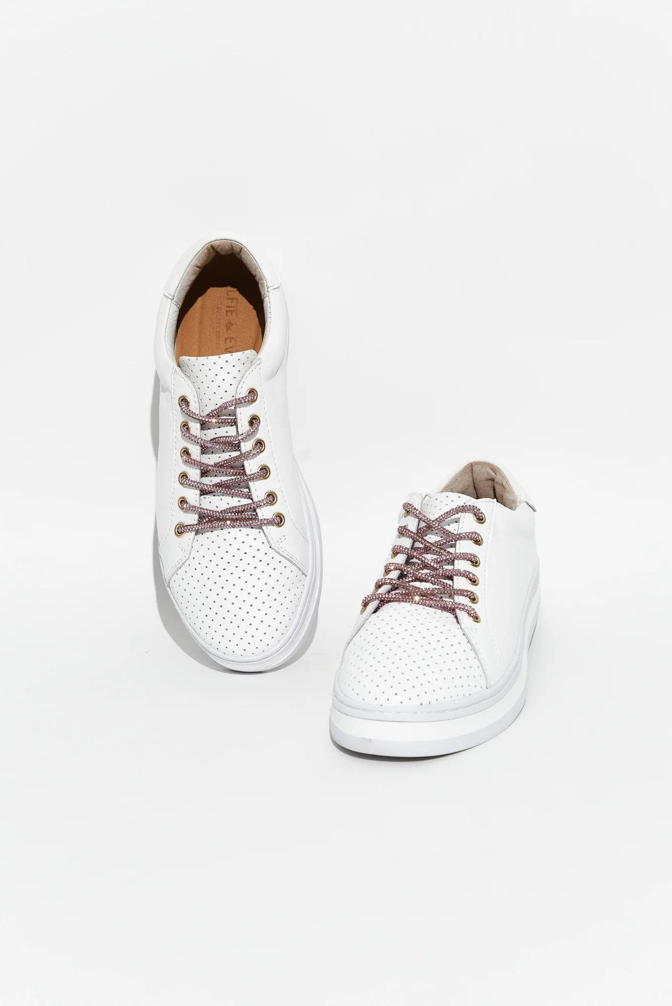 Bling Pink Diamonte Shoe Laces - Image 4
