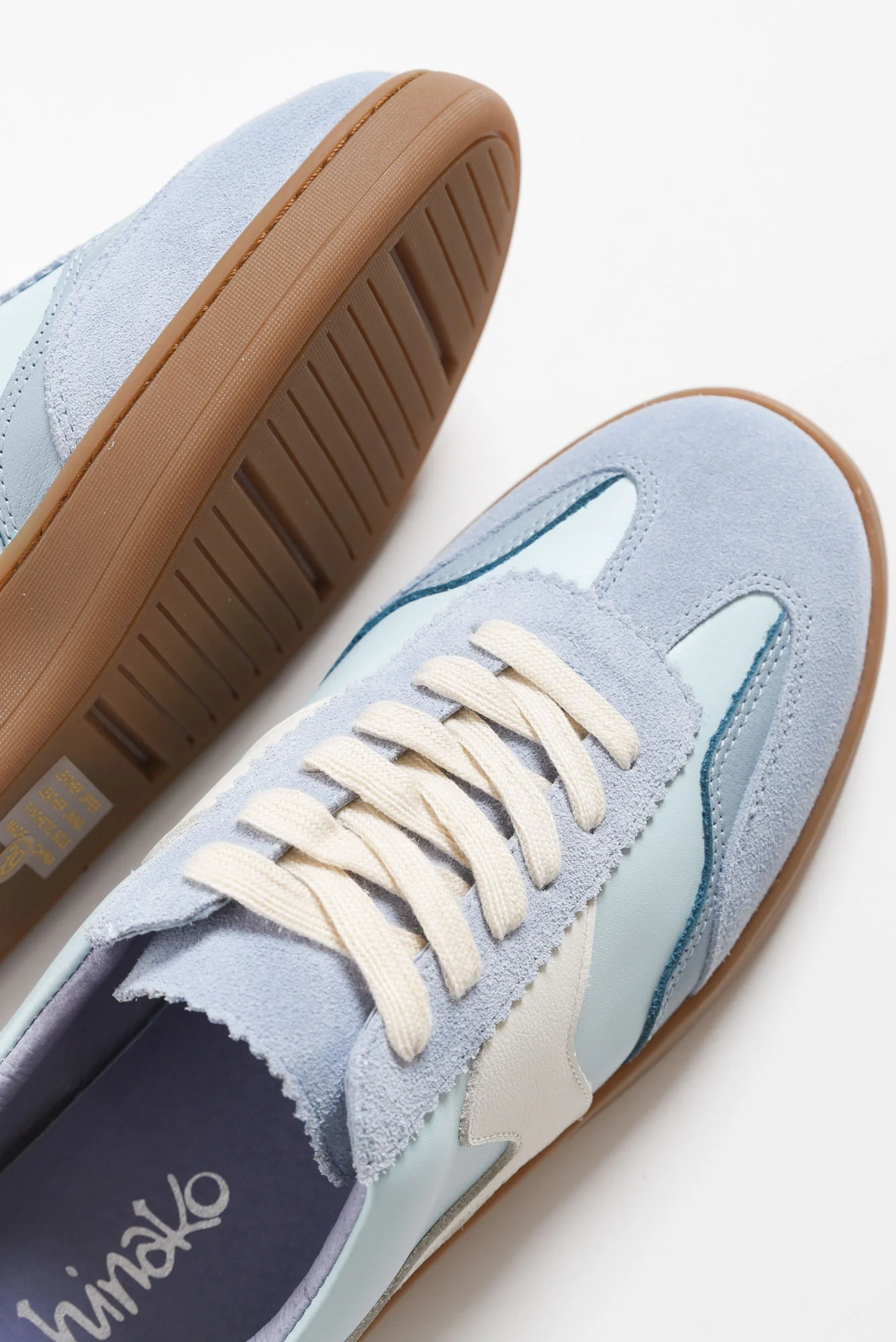 Castro Blue Suede Leather Sneaker - Image 3