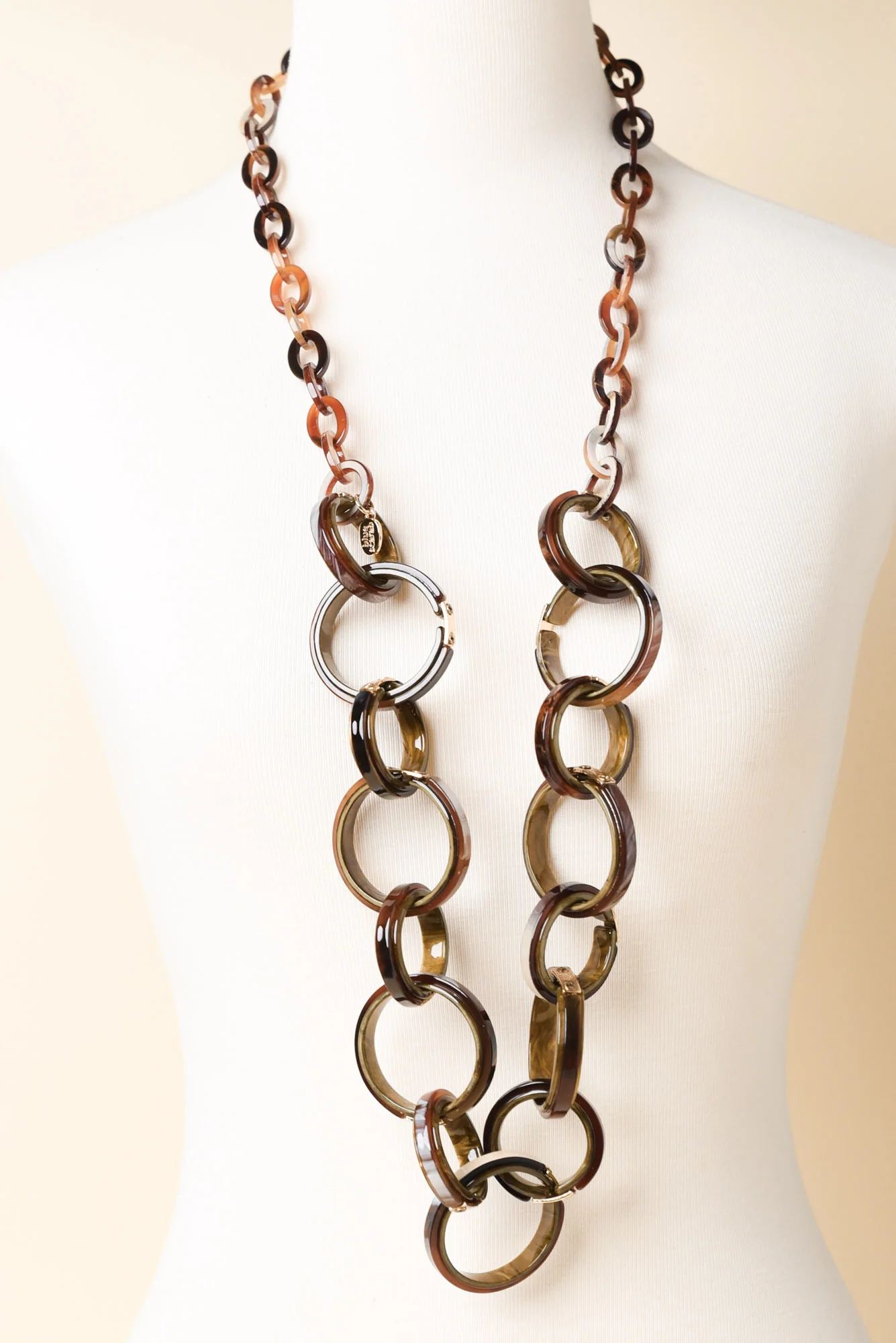 Foster Brown Linked Necklace - Image 2