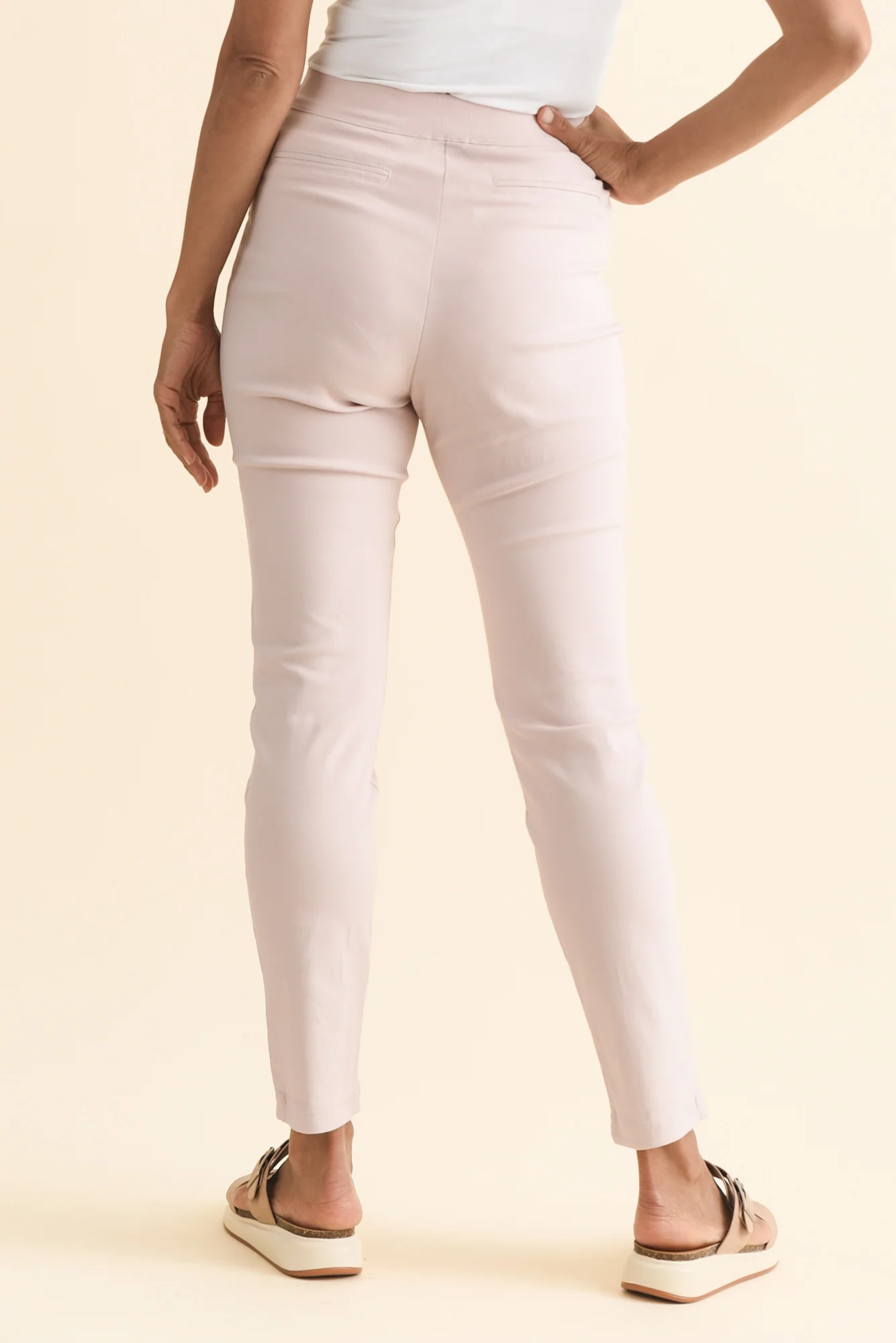 Giselle Blush Stretch Pants - Image 4