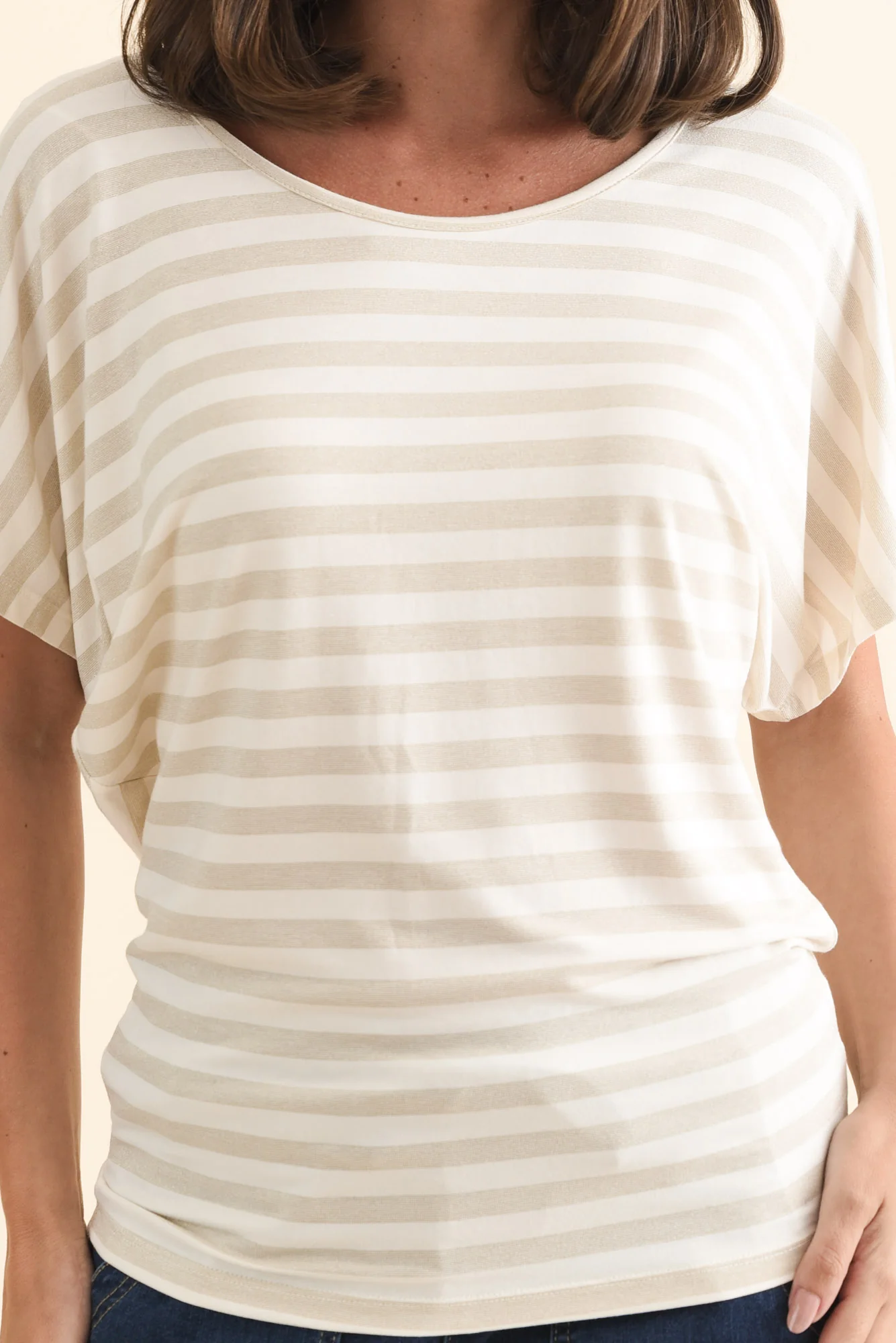 Gold Stripe Maui Tee - Image 5