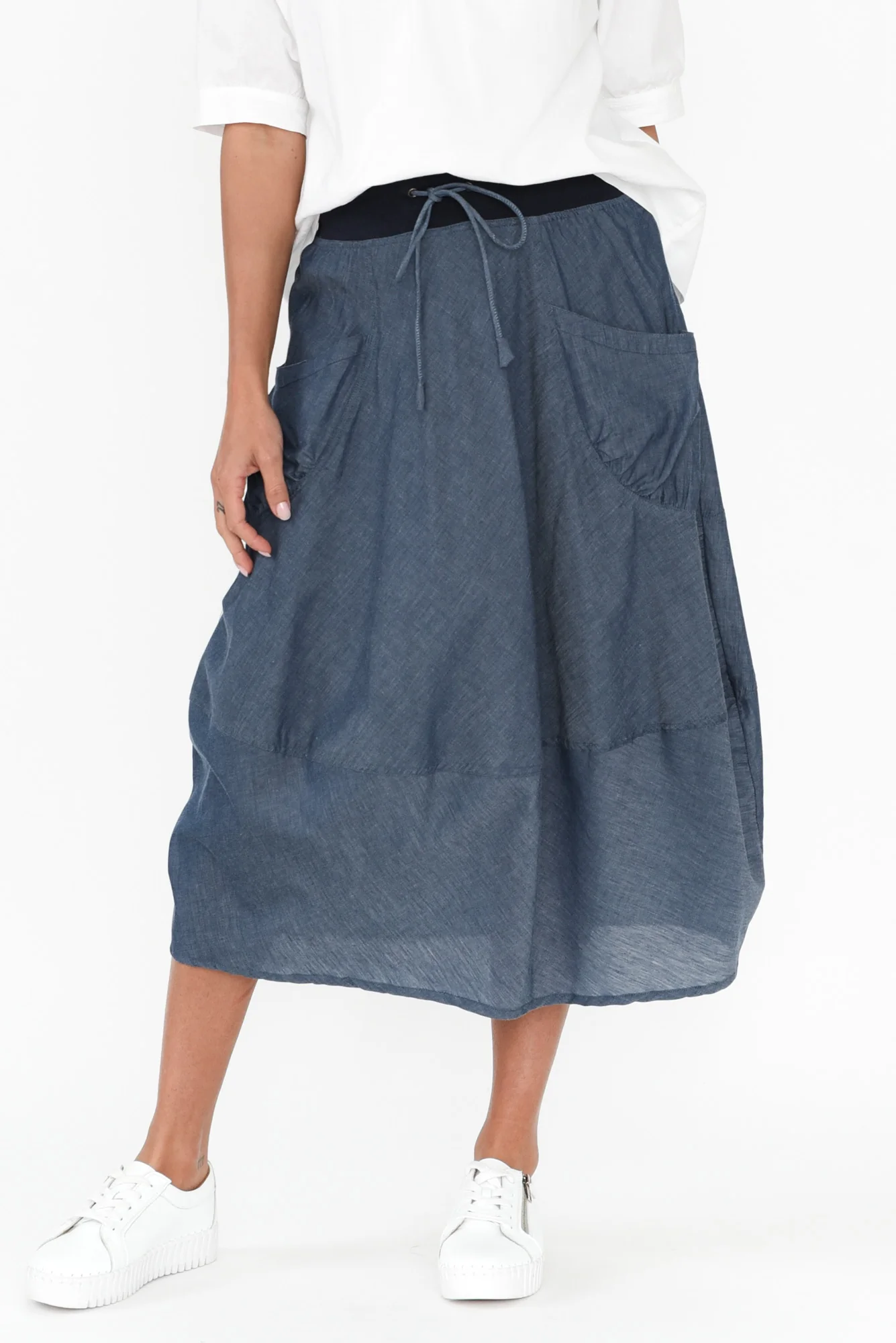Guru Steel Cotton Pocket Skirt - Image 2