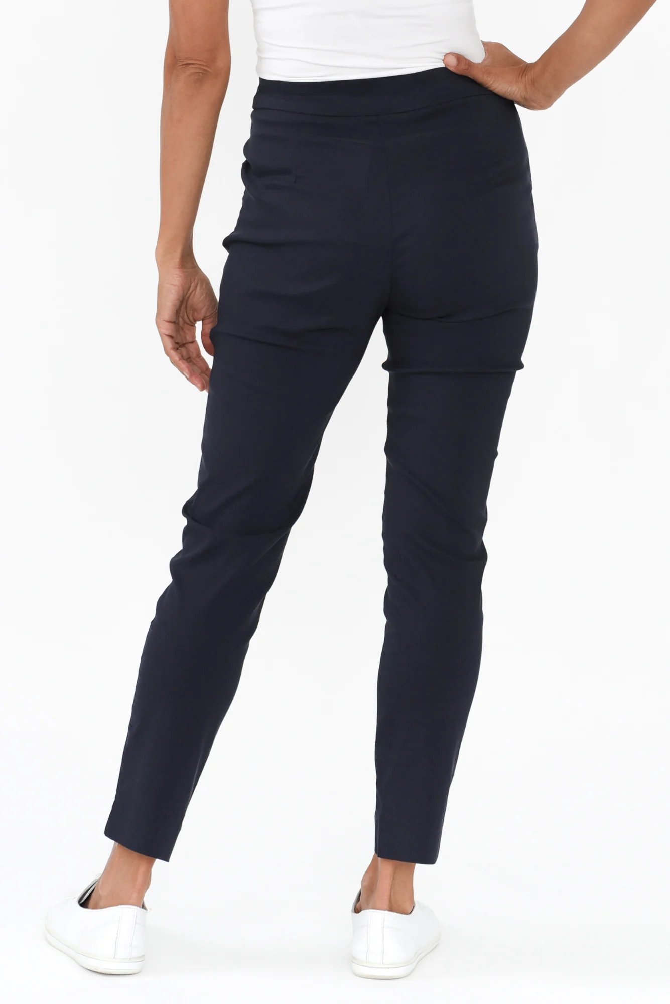 Harbour Navy Stretch Pants - Image 6