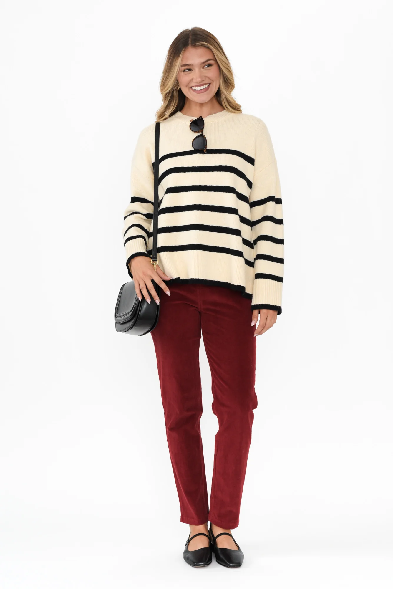 Jagger Rust Cotton Stretch Pants - Image 2