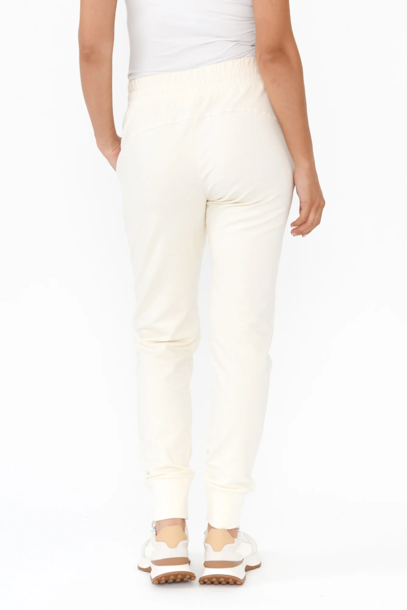 Lazy Days White Sweatpants - Image 5
