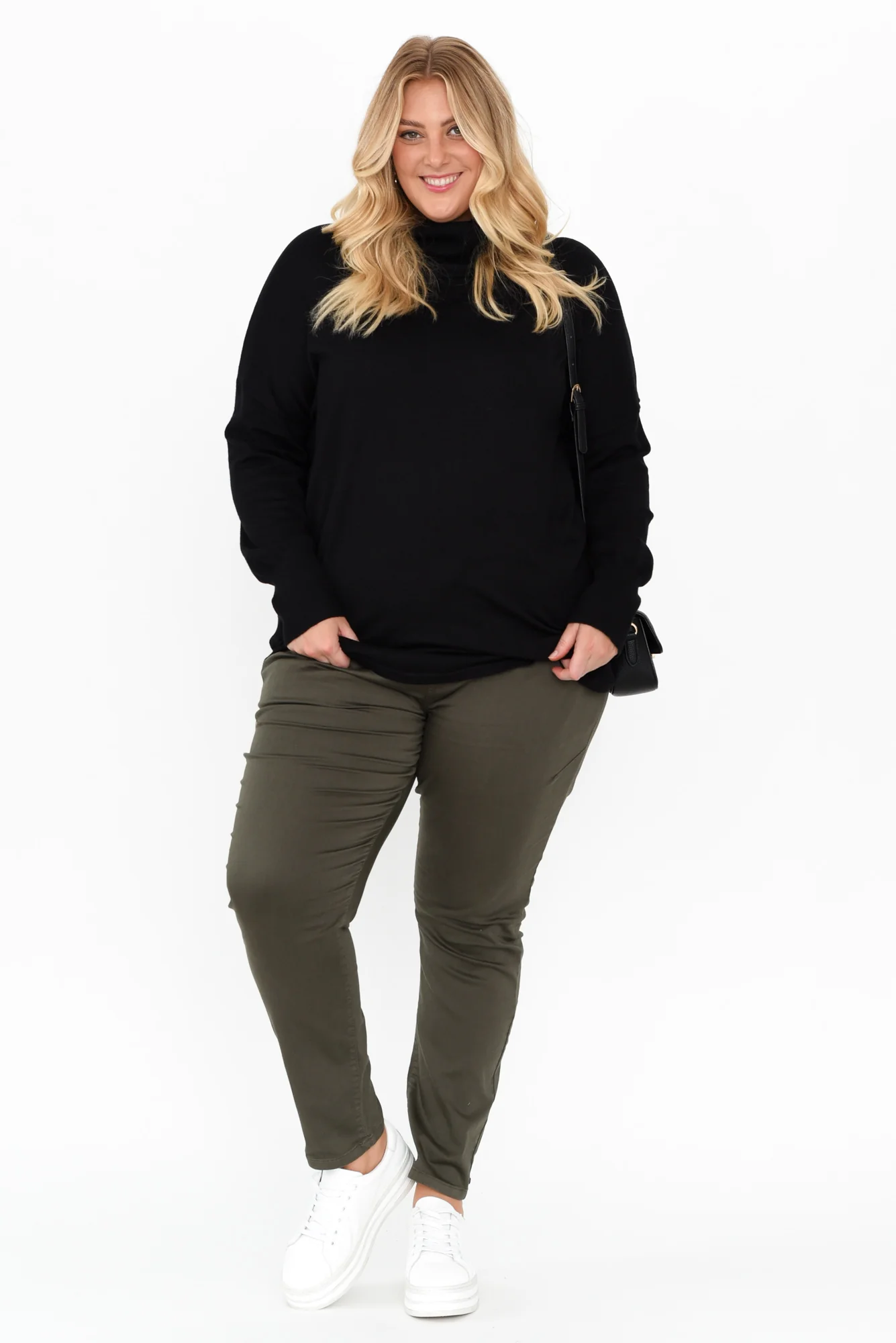 Margo Khaki Drawstring Pants - Image 8