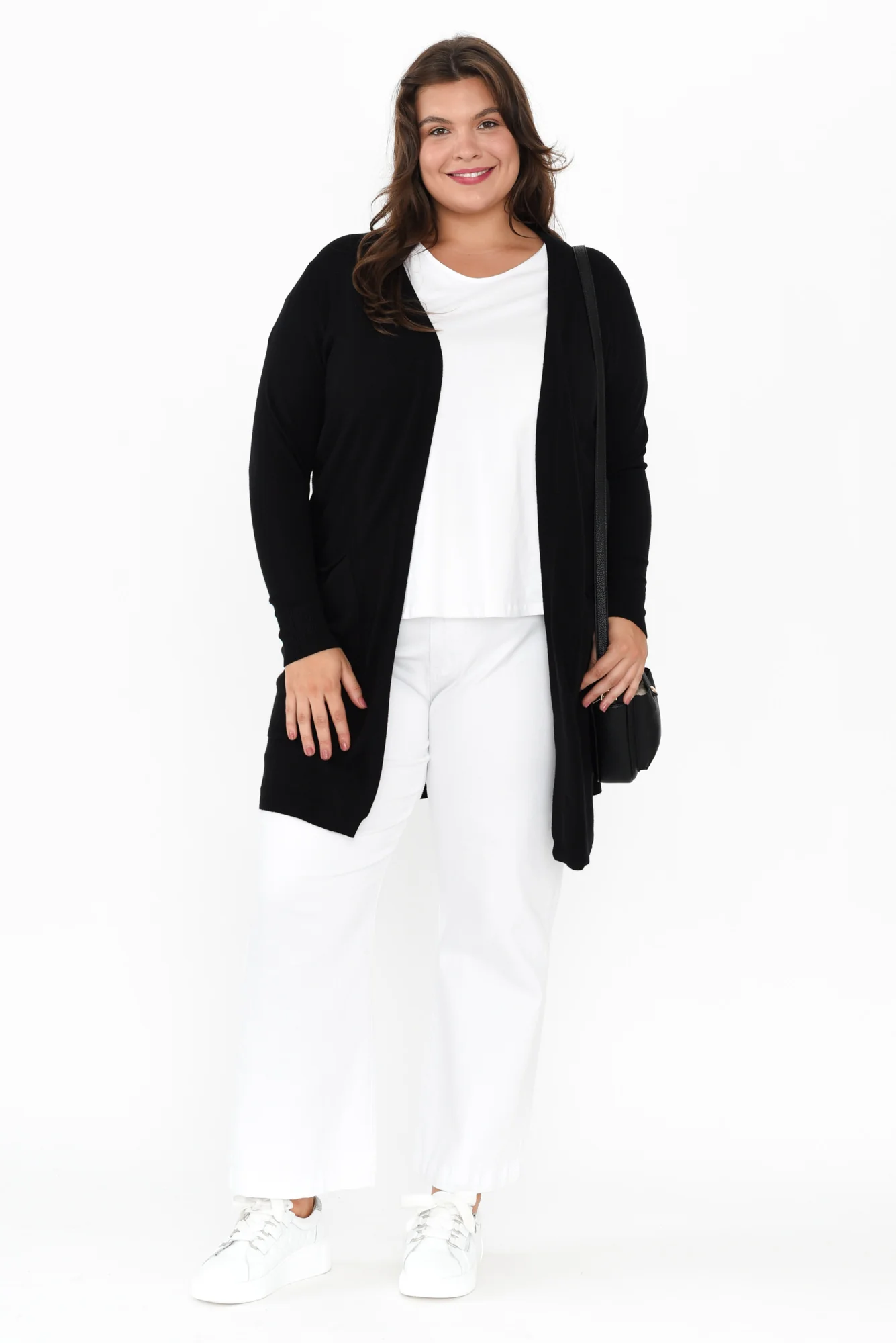 Mary Black Pocket Cardigan - Image 7