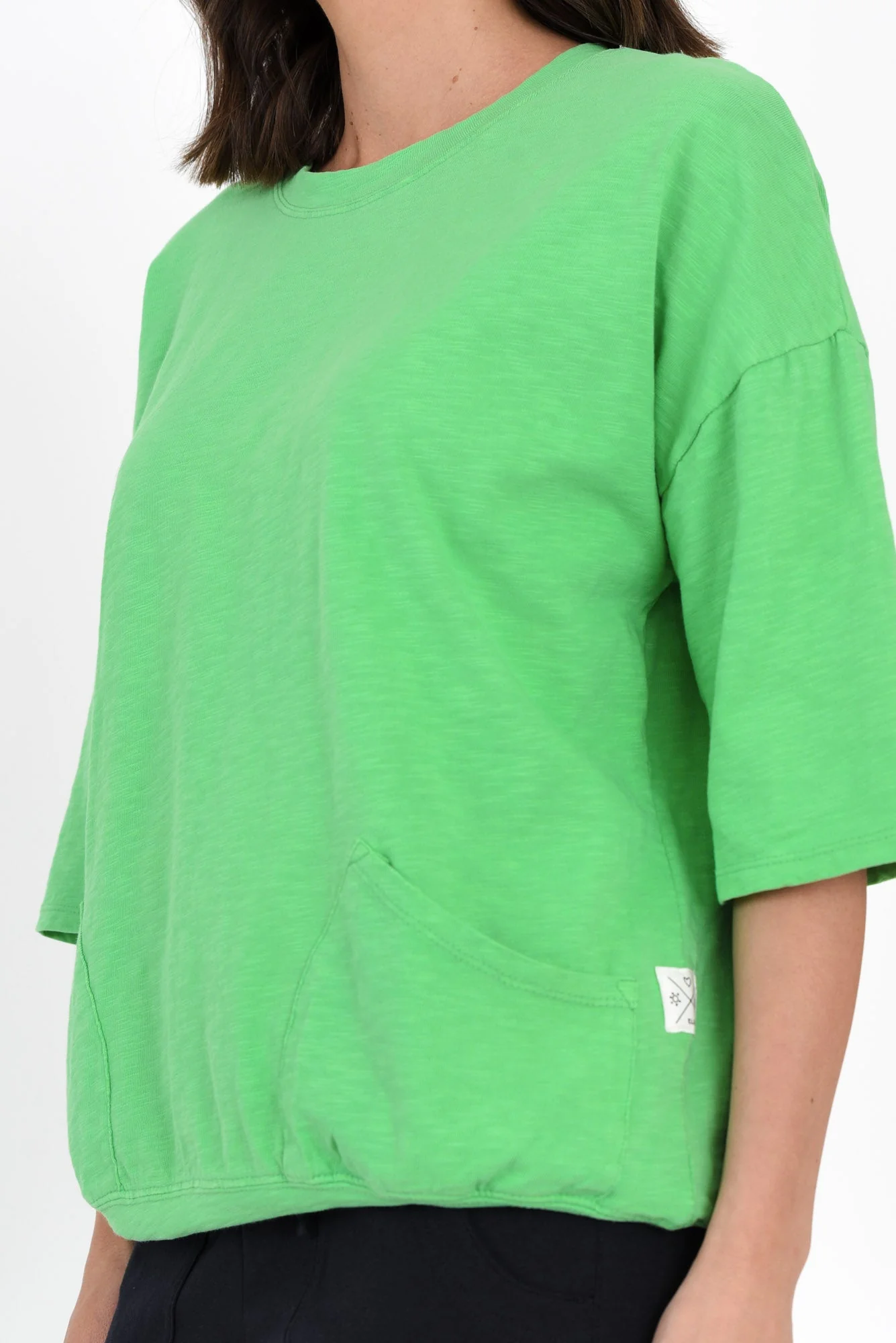 Mazie Green Cotton Sweat - Image 5