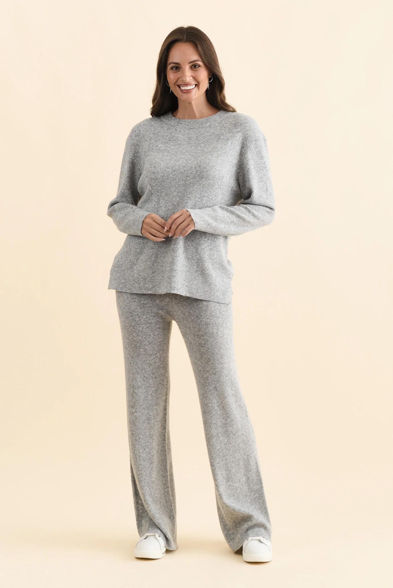 Ruby Grey Knit Sweater - Image 6
