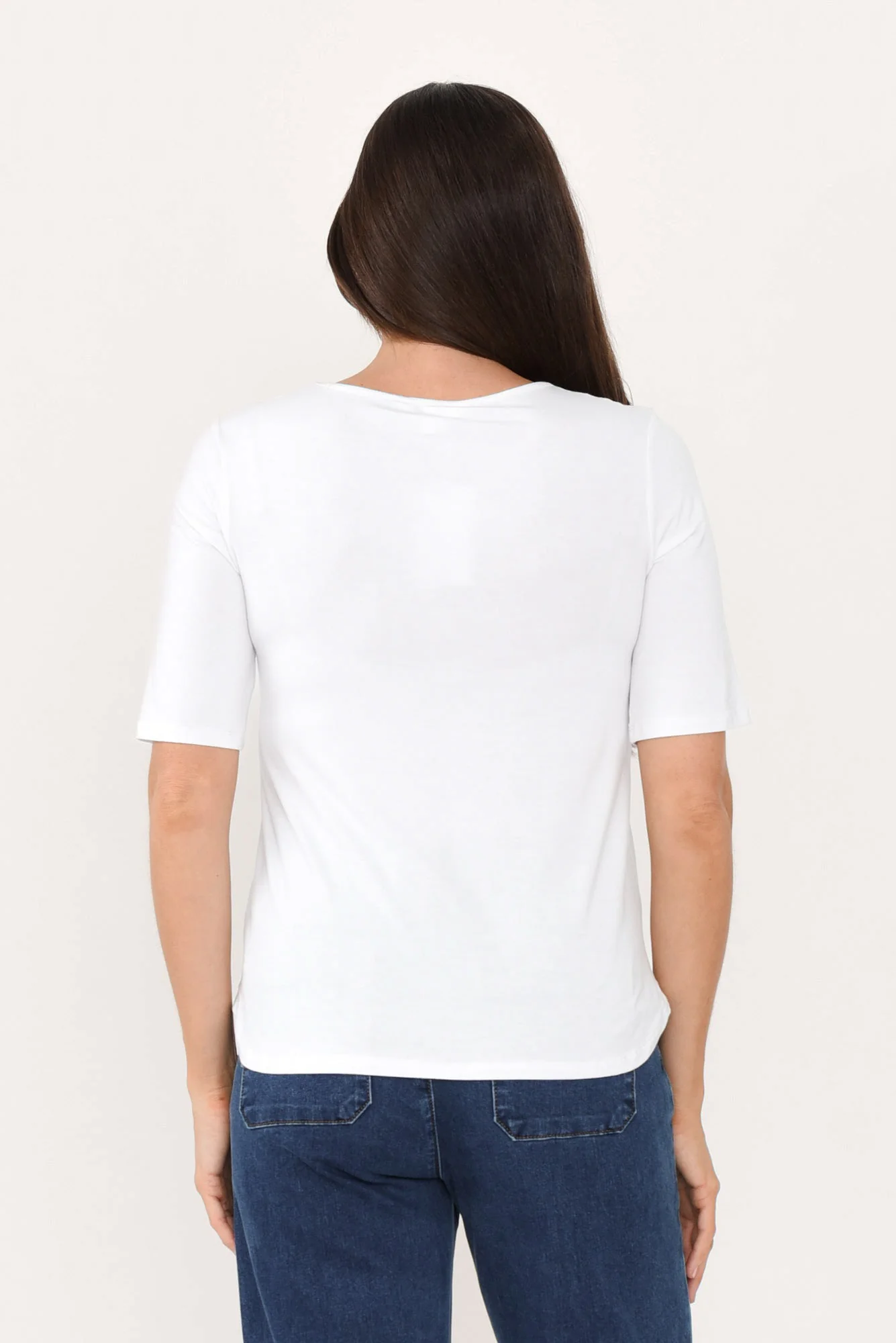 Sophie White Bamboo Top - Image 6